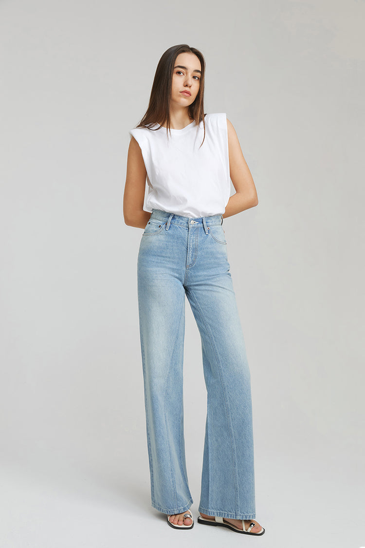 Hey Joanie Angeles High Rise Baggy Jeans