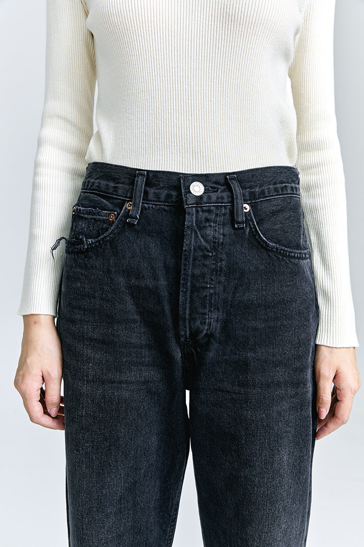 AGOLDE 90'S CROP MID RISE STRAIGHT