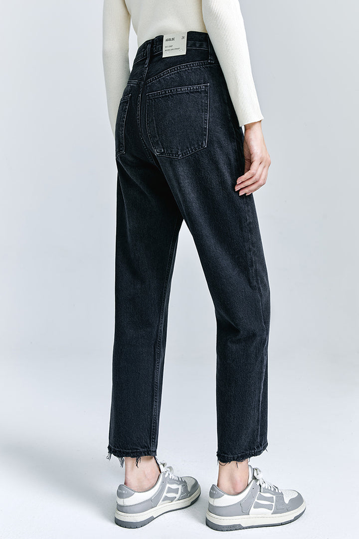 AGOLDE 90'S CROP MID RISE STRAIGHT