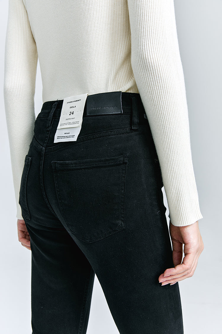 CITIZENS of HUMANITY Isola Mid Rise Cropped Boot