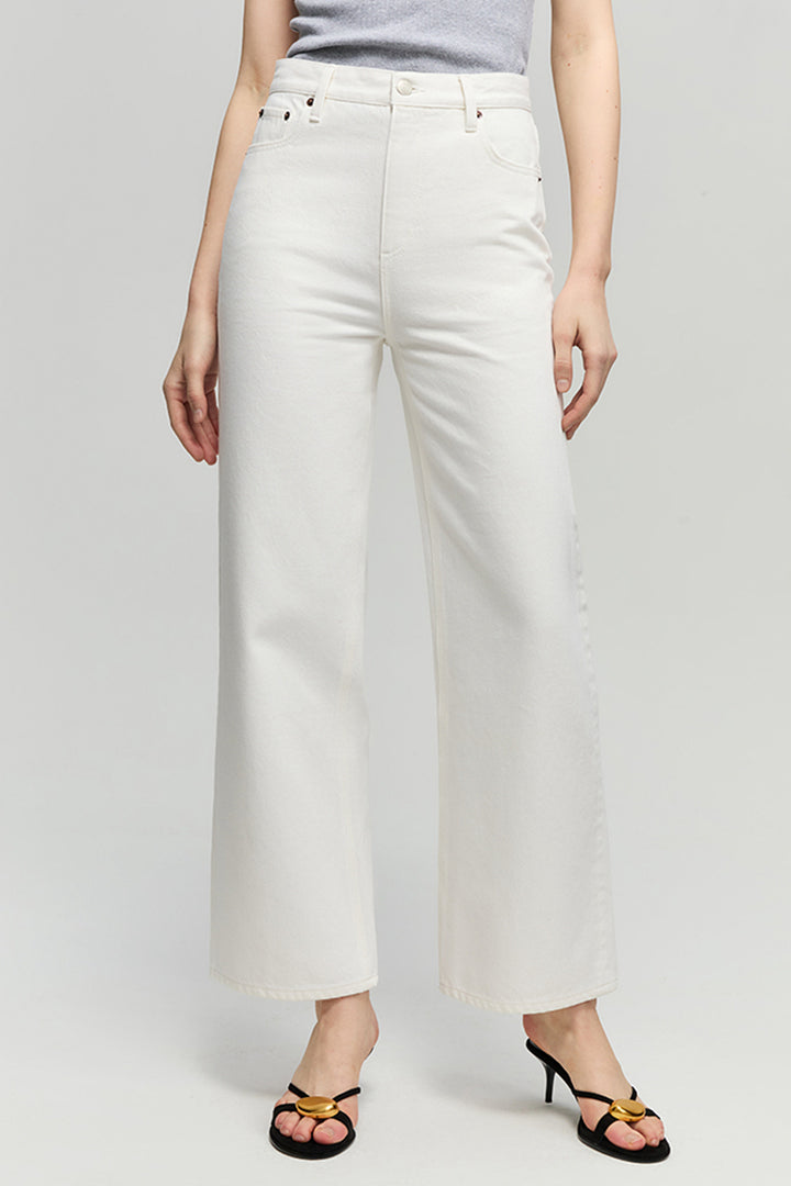 Hey Joanie The Cityer Crop Wide Jeans