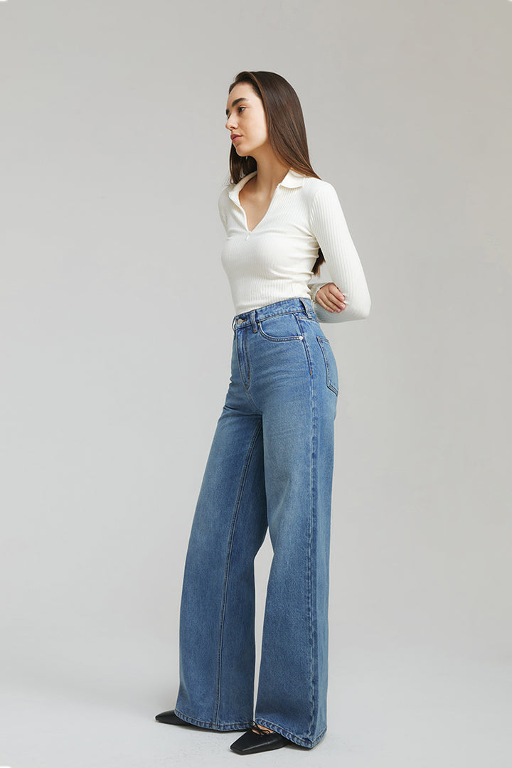 Hey Joanie Angeles High Rise Baggy Jeans