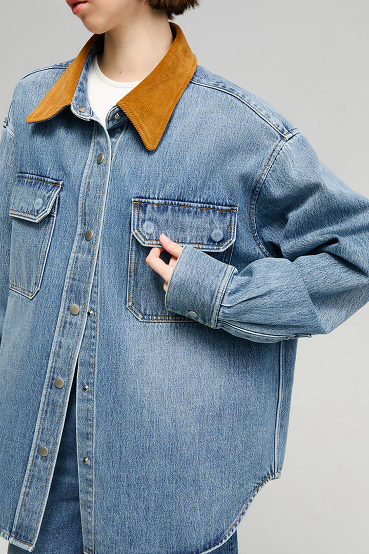 Hey Joanie California Sunset Denim Shirt