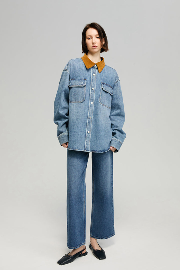 Hey Joanie California Sunset Denim Shirt
