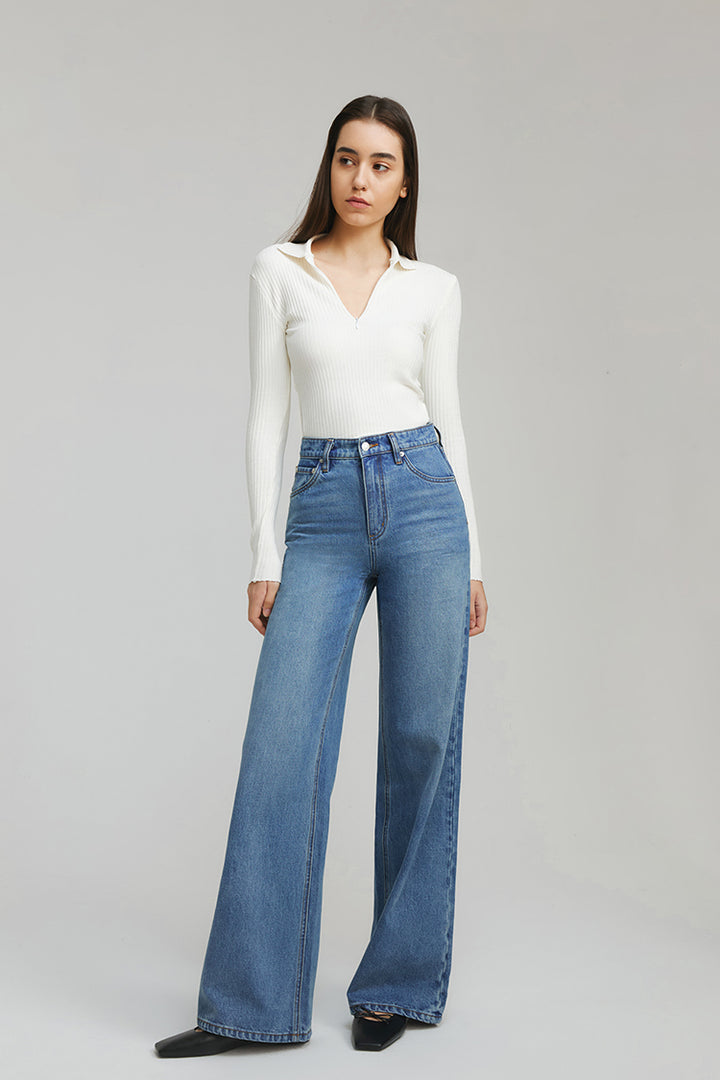Hey Joanie Angeles High Rise Baggy Jeans