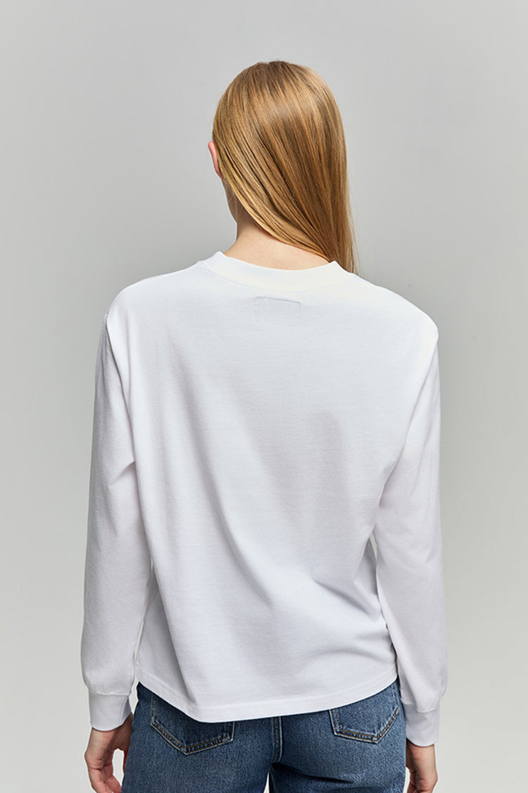 Hey Joanie Lazy Crew Long Sleeve