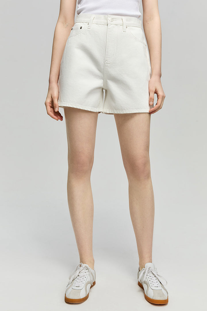 Hey Joanie Golden Hour High Rise Girlfriend Shorts