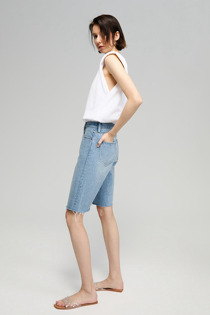 Hey Joanie Coastal Breeze 90's Bermuda Shorts