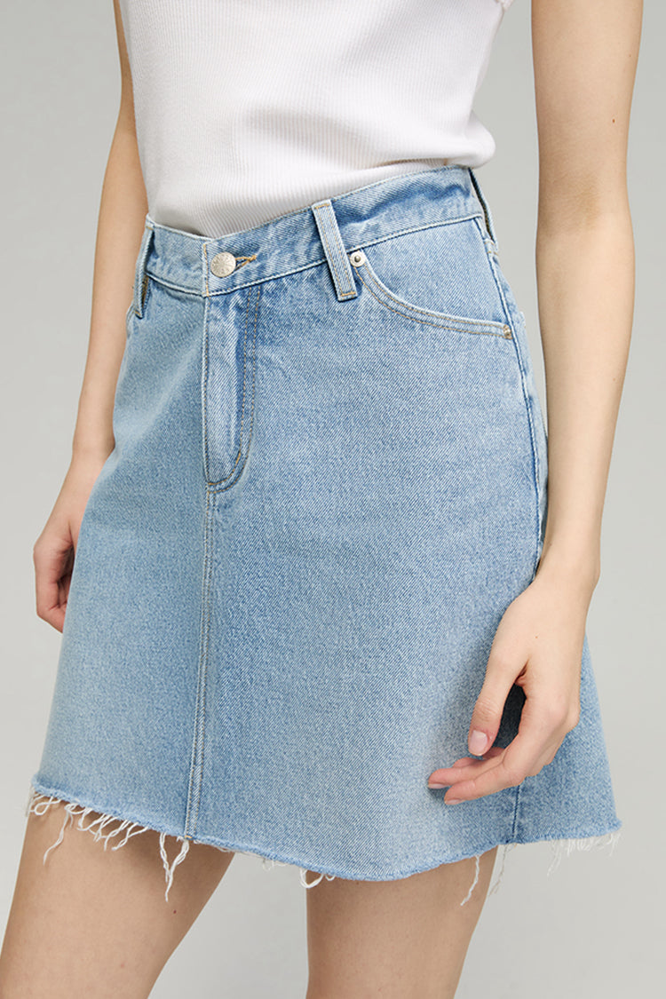 Hey Joanie V-Waist Mini skirt