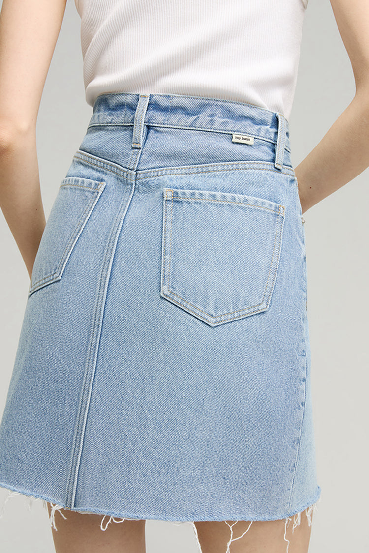 Hey Joanie V-Waist Mini skirt