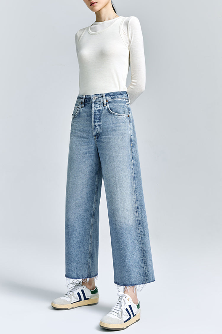 CITIZENS of HUMANITY Ayla Raw Hem Crop