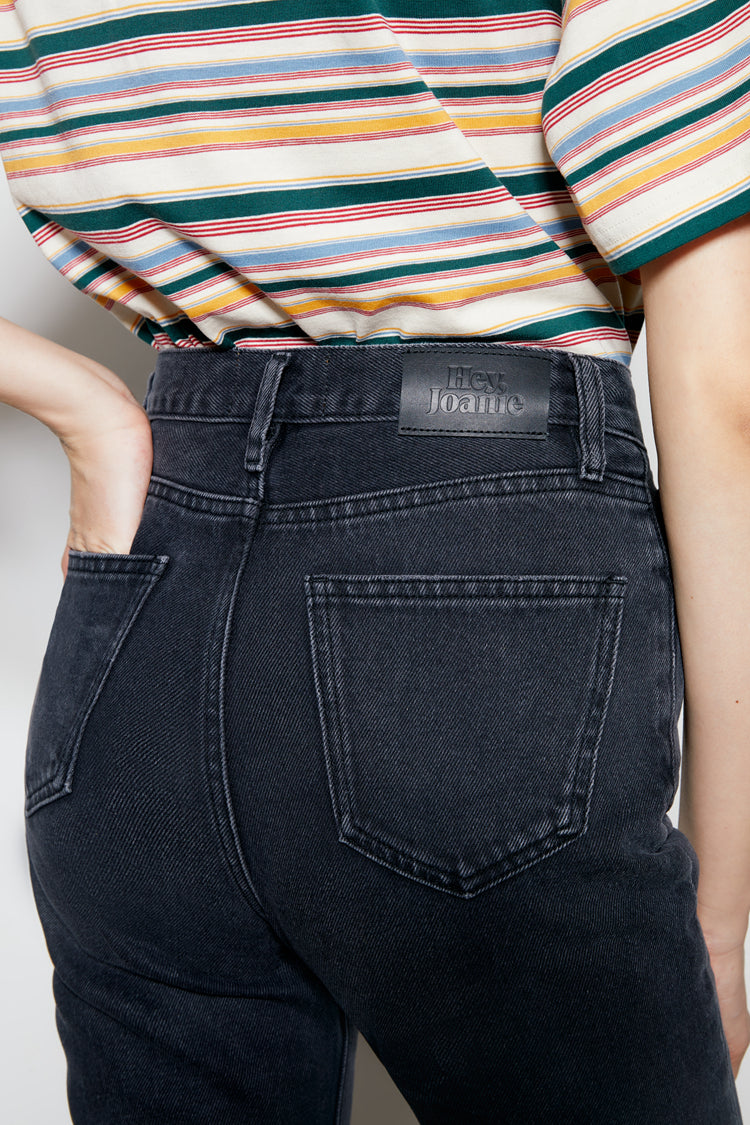 Hey Joanie Chelsea High Rise Straight Crop Jeans