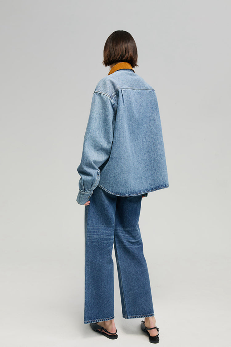 Hey Joanie California Sunset Denim Shirt
