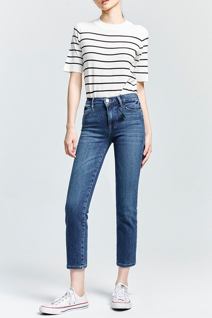 FRAME Le High Straight