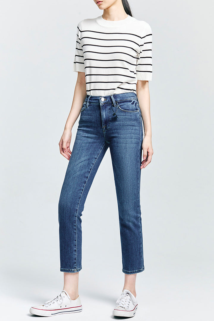 FRAME Le High Straight