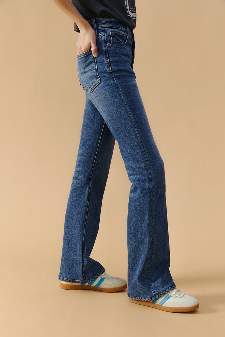 Hey Joanie Barbara High Rise Bootcut Jeans