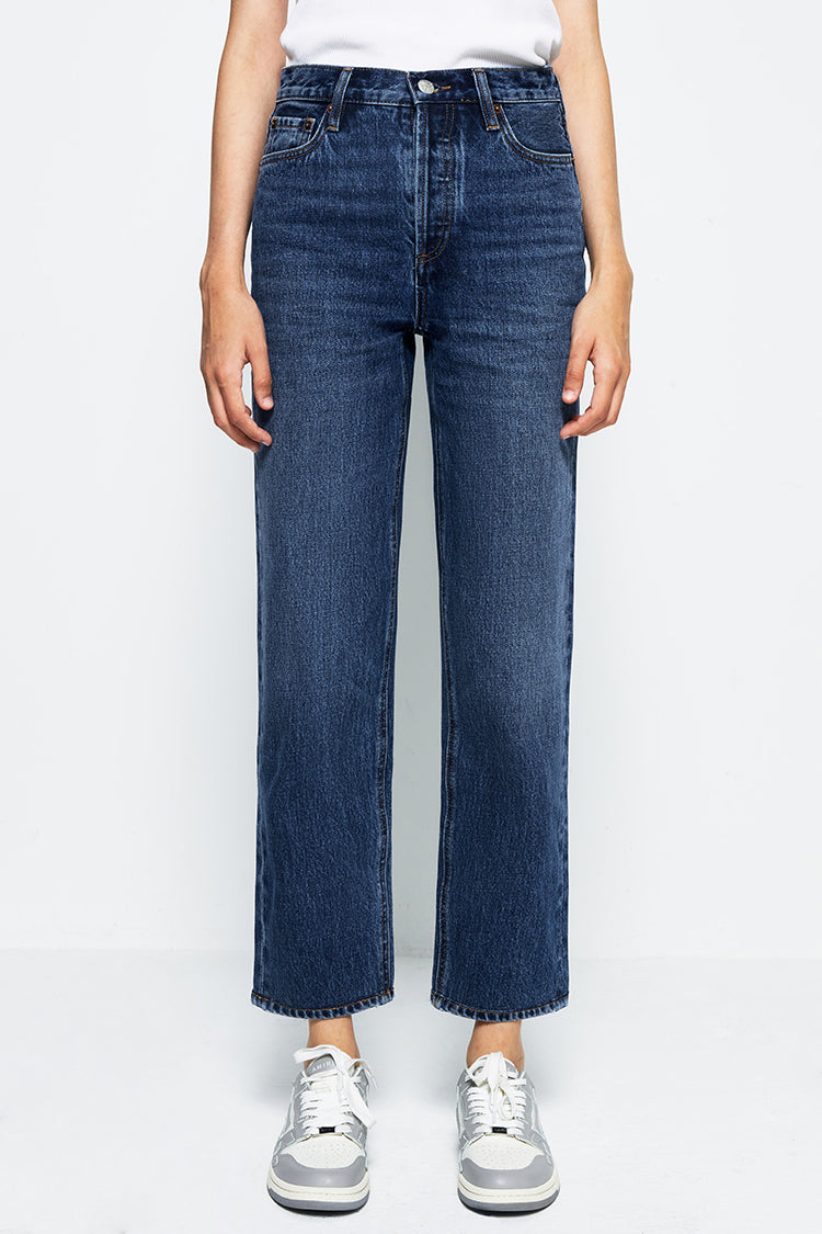 Hey Joanie Manhattan High Rise Straight Ankle Jeans