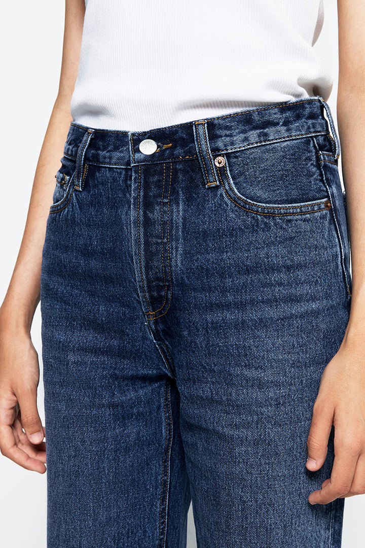 Hey Joanie Manhattan High Rise Straight Ankle Jeans