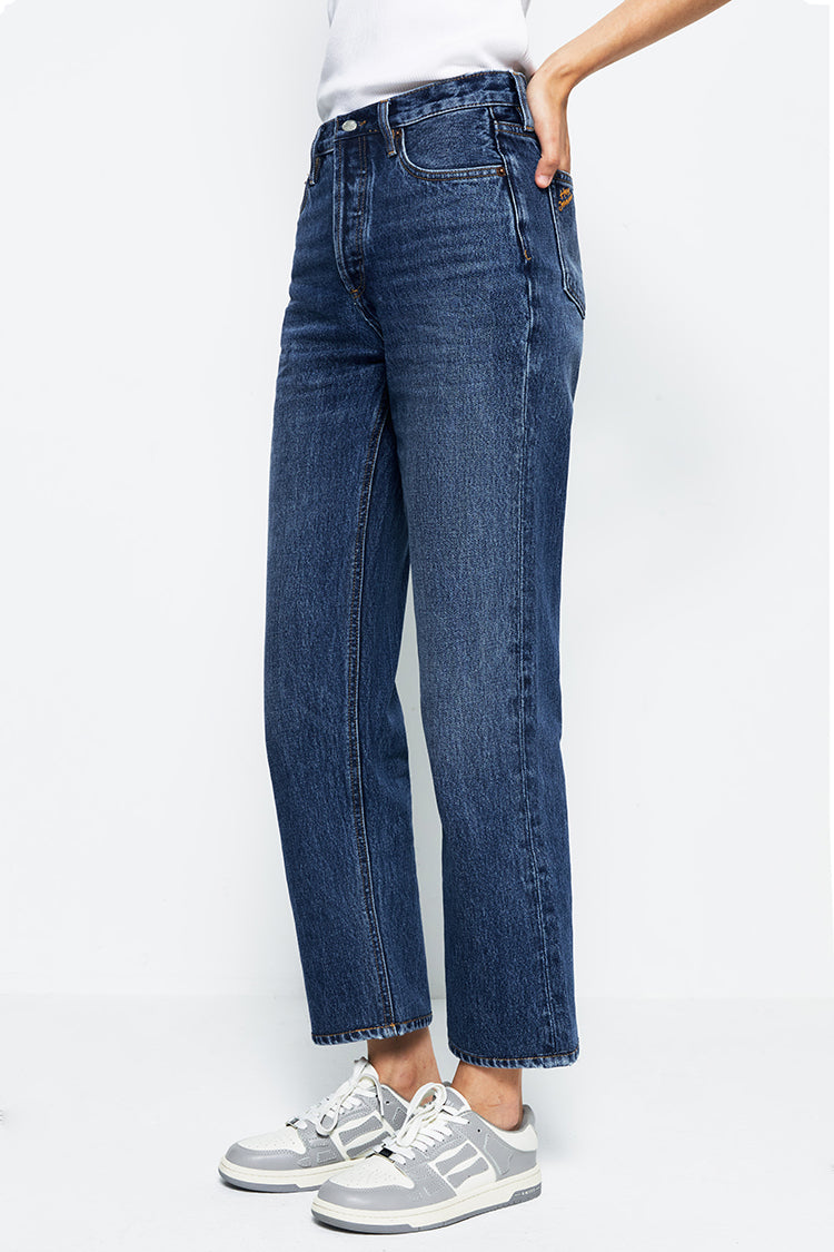 Hey Joanie Manhattan High Rise Straight Ankle Jeans