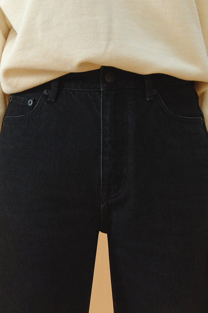 Hey Joanie Chelsea High Rise Straight Crop Jeans