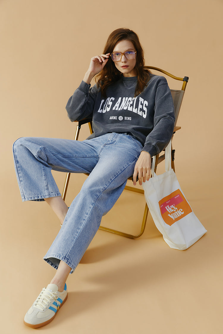 Hey Joanie High-Line Straight Cropped Jeans (Turkish Cotton)