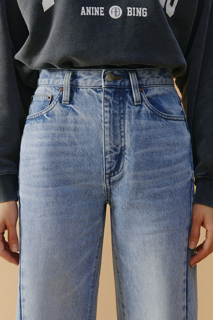 Hey Joanie High-Line Straight Cropped Jeans (Turkish Cotton)