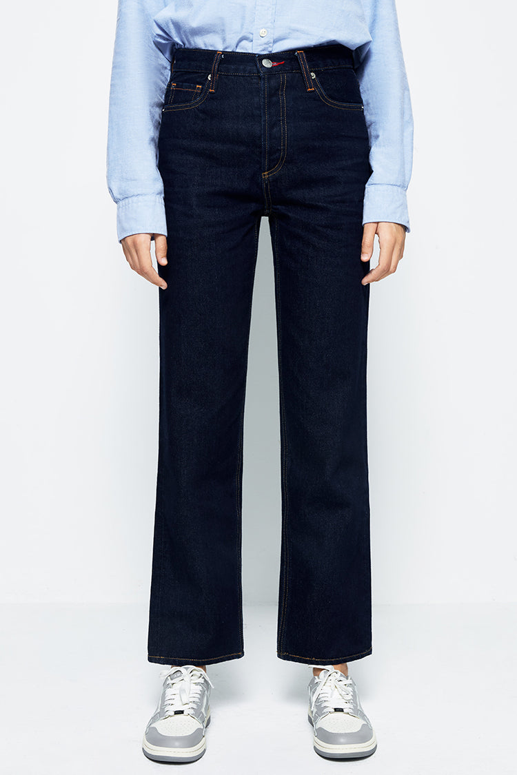 Hey Joanie Manhattan High Rise Straight Ankle Jeans