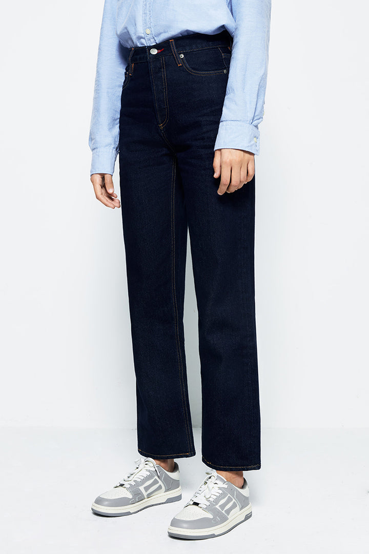 Hey Joanie Manhattan High Rise Straight Ankle Jeans