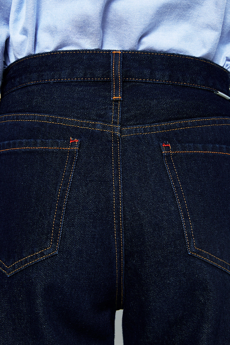 Hey Joanie Manhattan High Rise Straight Ankle Jeans