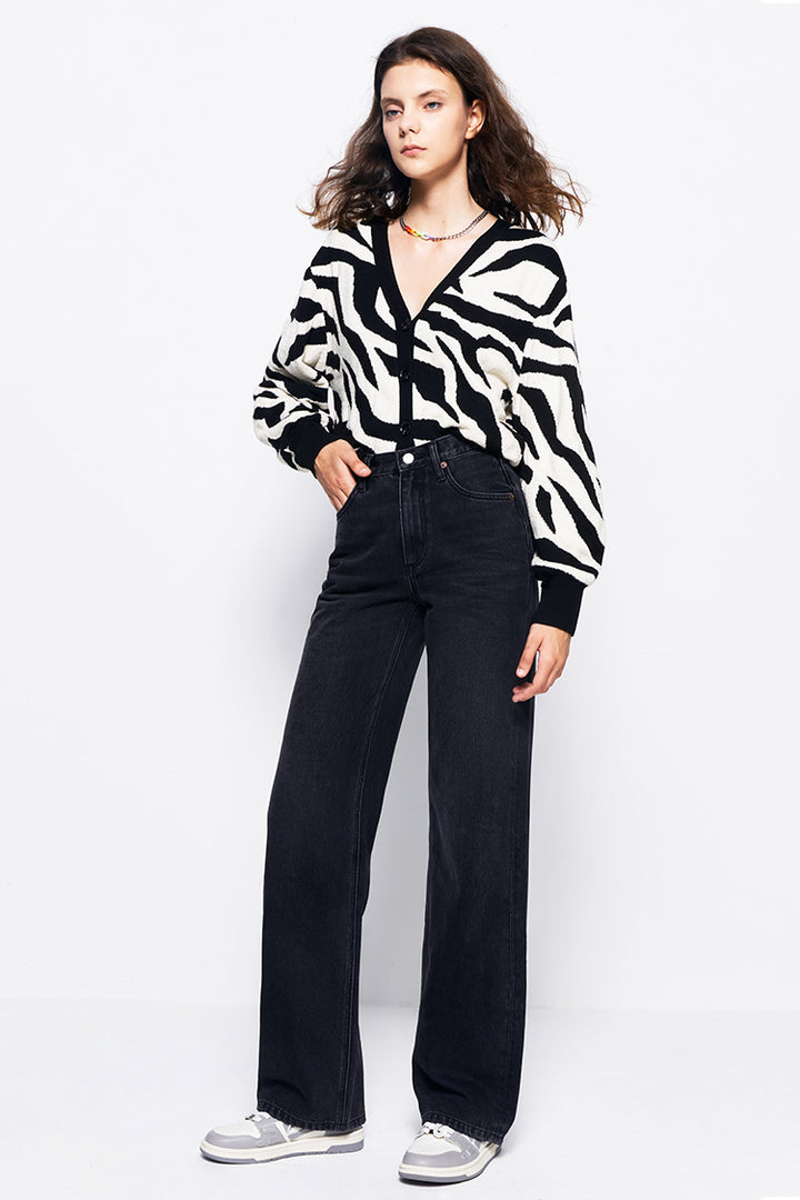 Hey Joanie Coney Island Whitefish High Rise Wide Jeans