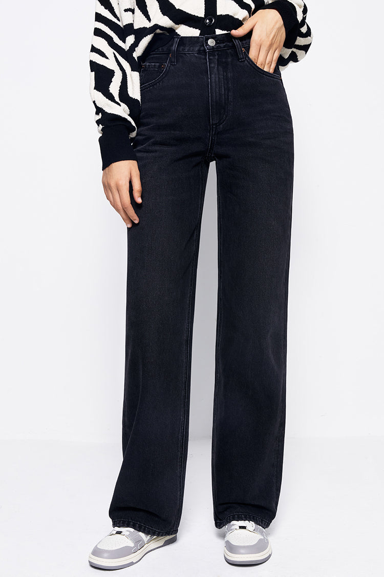 Hey Joanie Coney Island Whitefish High Rise Wide Jeans