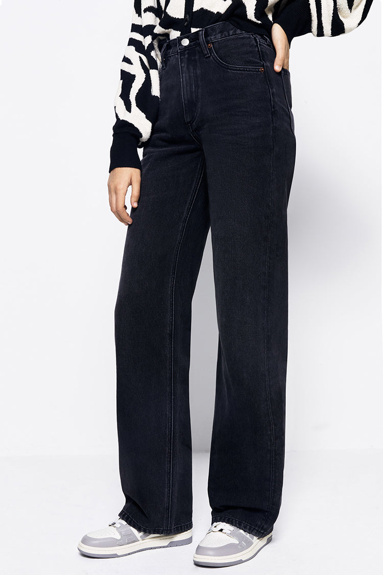 Hey Joanie Coney Island Whitefish High Rise Wide Jeans