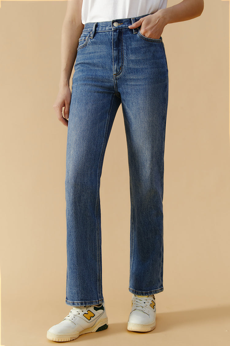Hey Joanie Activity Grrrl High Rise Kick Crop Jeans