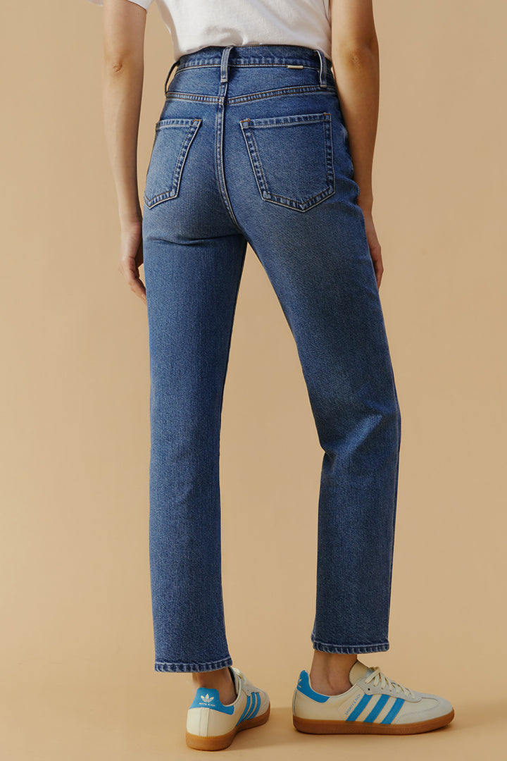 Hey Joanie Chelsea High Rise Straight Crop Jeans