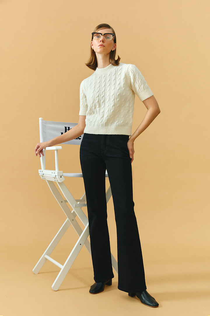 Hey Joanie Barbara High Rise Bootcut Jeans