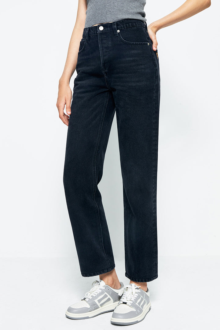 Hey Joanie Manhattan High Rise Straight Ankle Jeans