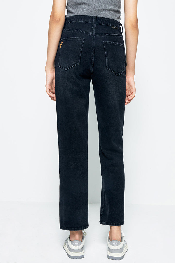 Hey Joanie Manhattan High Rise Straight Ankle Jeans