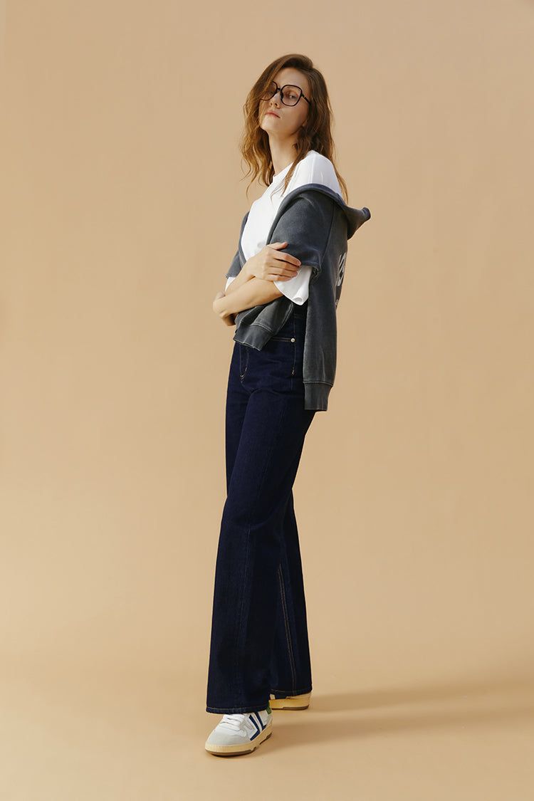 Hey Joanie Coney Island Whitefish High Rise Wide Jeans