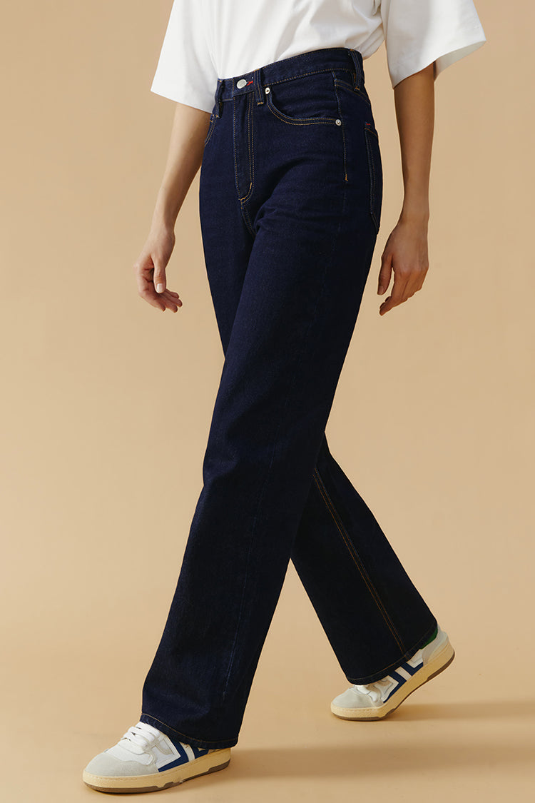 Hey Joanie Coney Island Whitefish High Rise Wide Jeans
