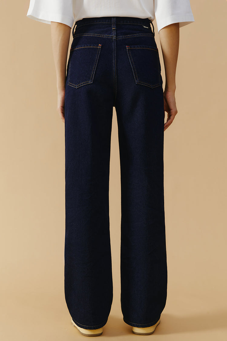 Hey Joanie Coney Island Whitefish High Rise Wide Jeans