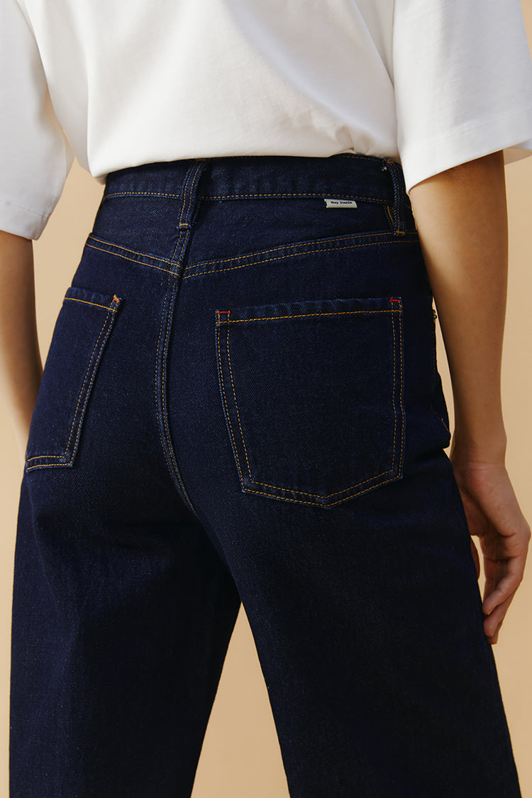Hey Joanie Coney Island Whitefish High Rise Wide Jeans