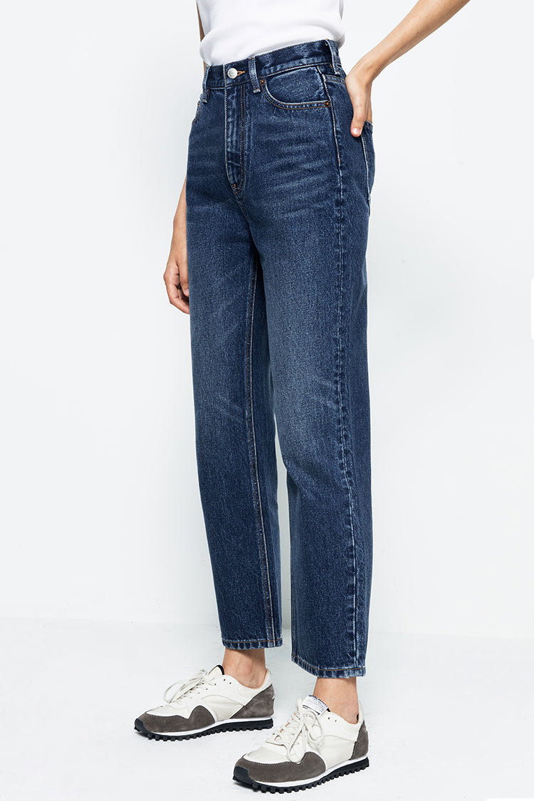 Hey Joanie Chelsea High Rise Straight Crop Jeans