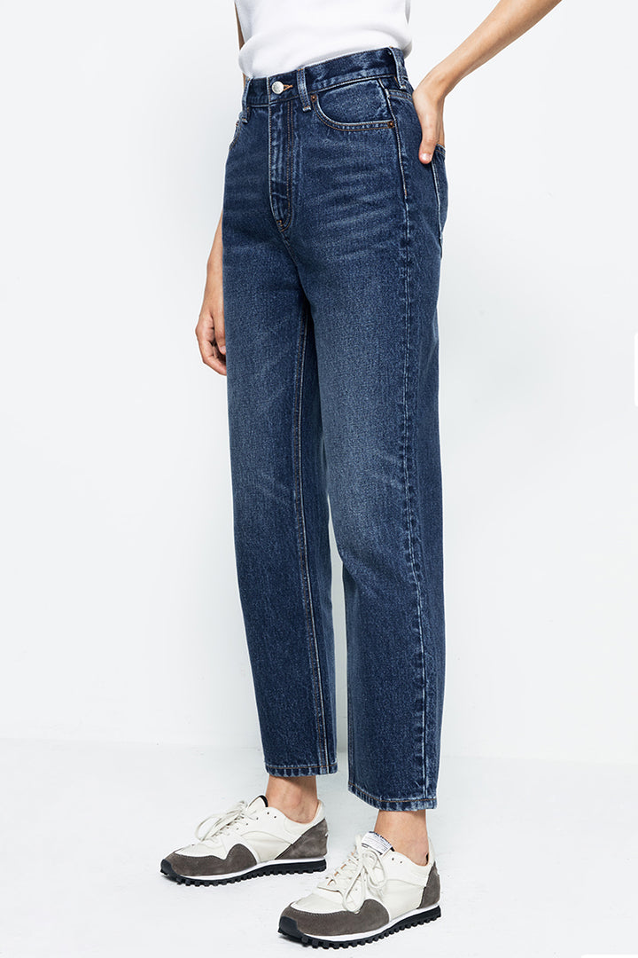 Hey Joanie Chelsea High Rise Straight Crop Jeans