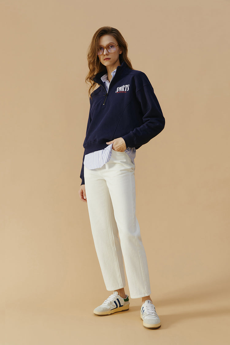 Hey Joanie Manhattan High Rise Straight Ankle Jeans