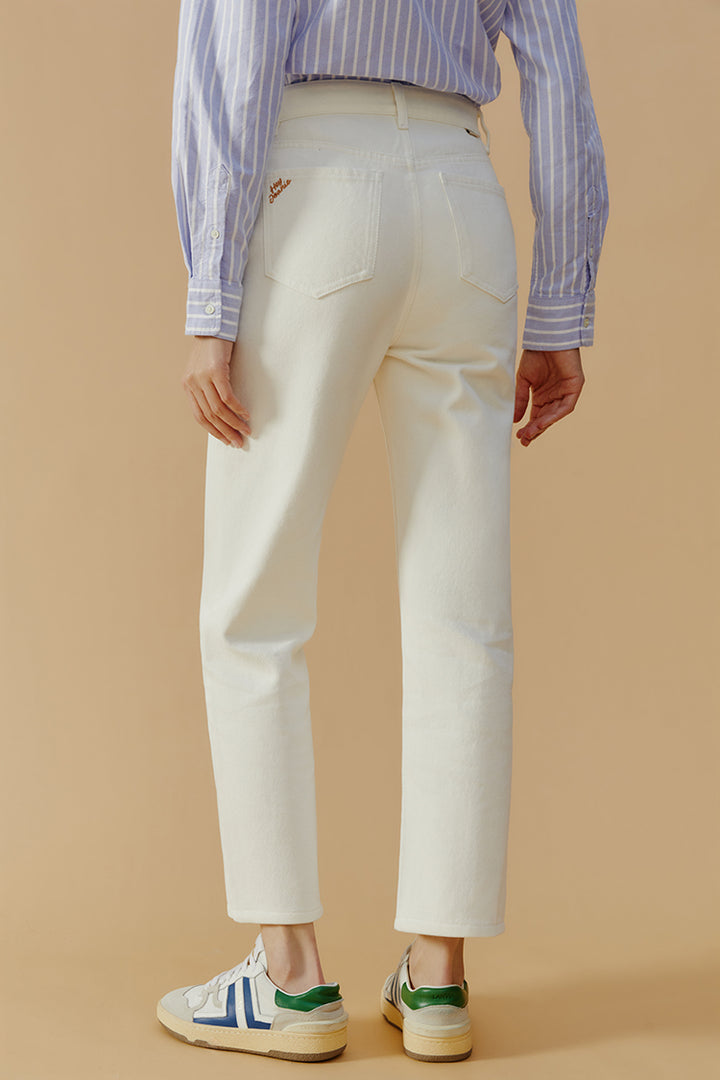 Hey Joanie Manhattan High Rise Straight Ankle Jeans