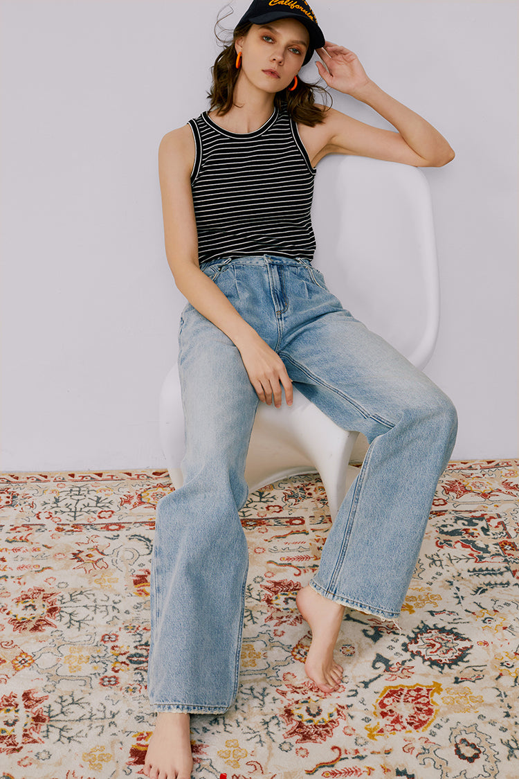 Hey Joanie Fun City Wide Jeans