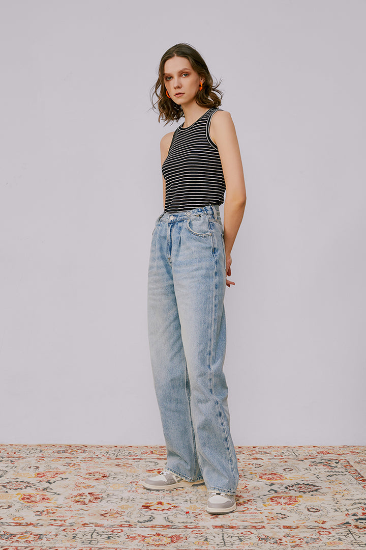 Hey Joanie Fun City Wide Jeans