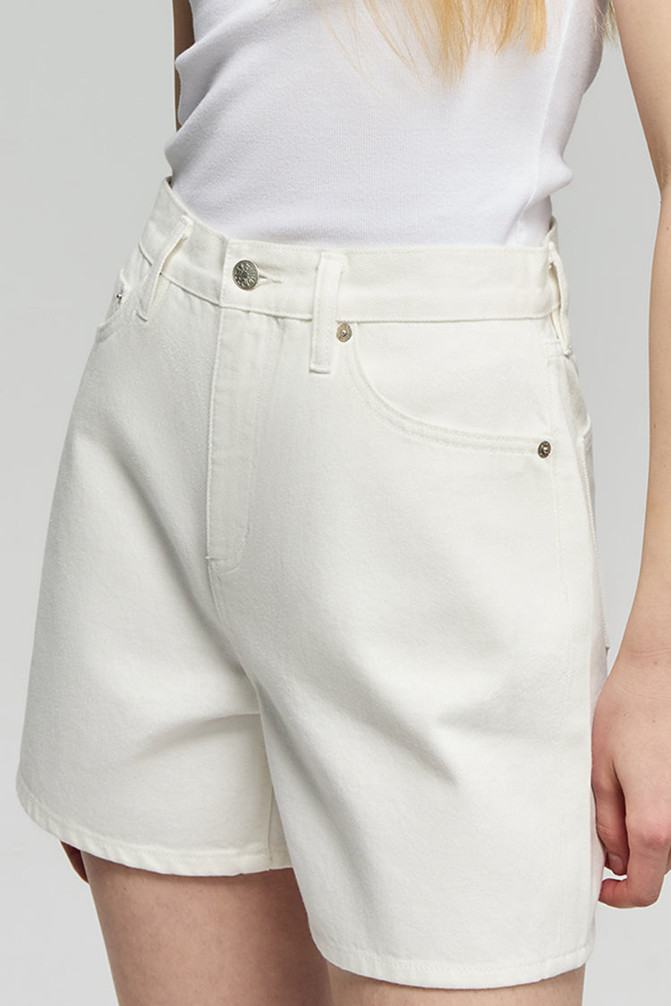 Hey Joanie Golden Hour High Rise Girlfriend Shorts