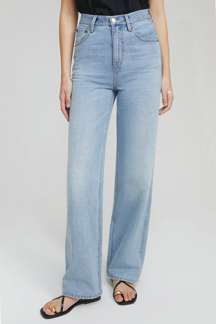 Hey Joanie Coney Island Whitefish High Rise Wide Jeans
