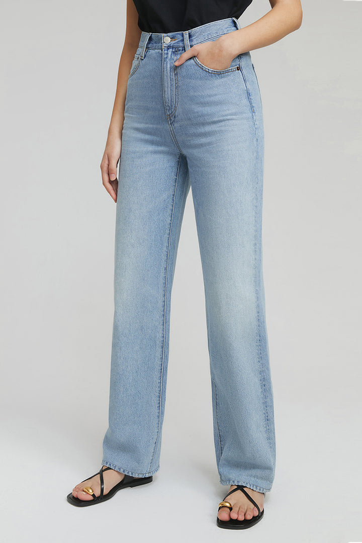 Hey Joanie Coney Island Whitefish High Rise Wide Jeans